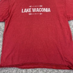 Gildan Shirt Mens XL Red Lake Waconia Arrows Graphic Tee Lake Nautical Casual
