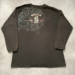 Vintage Mecca Long Sleeve Shirt Size 3XL Graphic Tee Black Hip Hop Rap 2000s