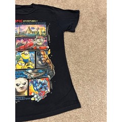 Universal Studios Orlando Resort T Shirt Small Black Excellent Epic Adventures