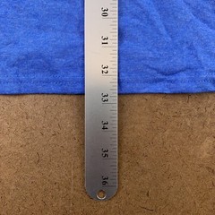 Port & Company Core Cotton Men’s 4XL Blue Heather Short Sleeve Crew Neck Tee New