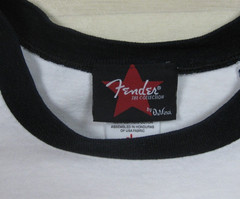 Vintage Y2K Fender Guitars Raglan T-Shirt Men’s (L) Music Band Rock n Roll
