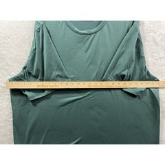 Weatherproof Vintage Men’s XXL Green Performance Tee 95/5 Poly Spandex Stretch