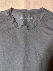 Travis Mathew Mens Medium Short Sleeve T Shirt With Pocket Gray Golf Summer Tee