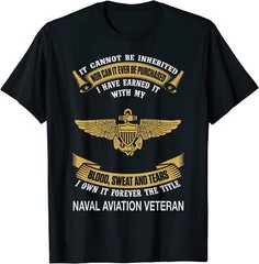 NEW LIMITED Us Naval Aviation I Own It Forever The Title Great Tee T-Shirt S-3XL
