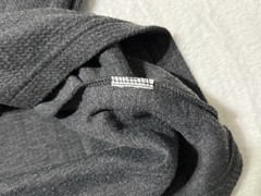 Travis Mathew Cloud Waffle Crew Shirt Sweatshirt Mens 3XL Charcoal Gray Pullover