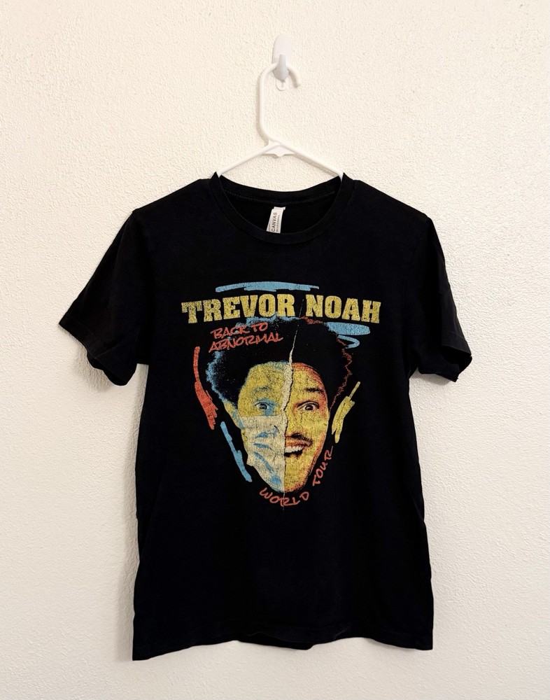 Trevor Noah Back To Normal Comedy Shirt Size Medium Black