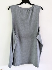 Gold’s Gym Mens Muscle Bodybuilding T Shirt Sleeveless Gray XL RARE