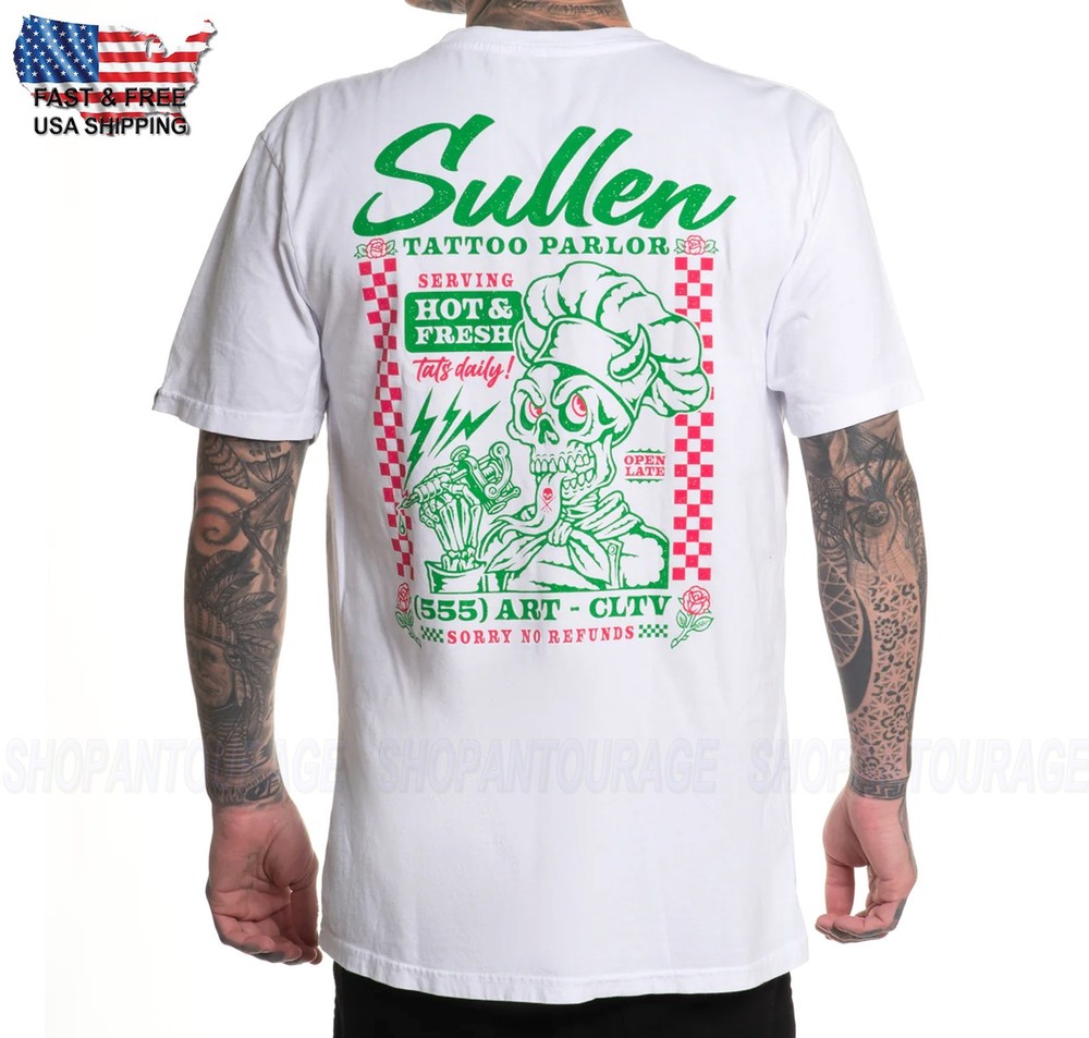 Sullen Art Collective Hot and Fresh Premium SCM7554 Short Sleeve T-shirt For Men