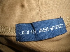 New Men’s Long Sleeve High Neck John Ashford L Brown (3A)