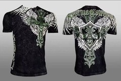 Xtreme Couture Affliction Men’s T-Shirt LONG VIEW Tattoo Biker S-5XL
