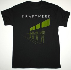 NEW KRAFTWERK Band EXPO REMIX Heavy Cotton Black T Shirt S-5XL BT948