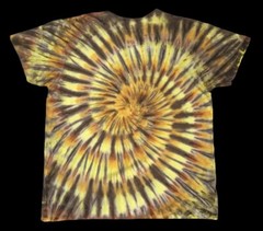 *New* 3XL & 4XL Handmade Tie Dye, Caramel Magic Bus, Crew or V-Neck