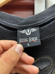 VTG Flying Horse Tupac Shakur Fallen Angel Never Forgotten Graphic Rap tee shirt