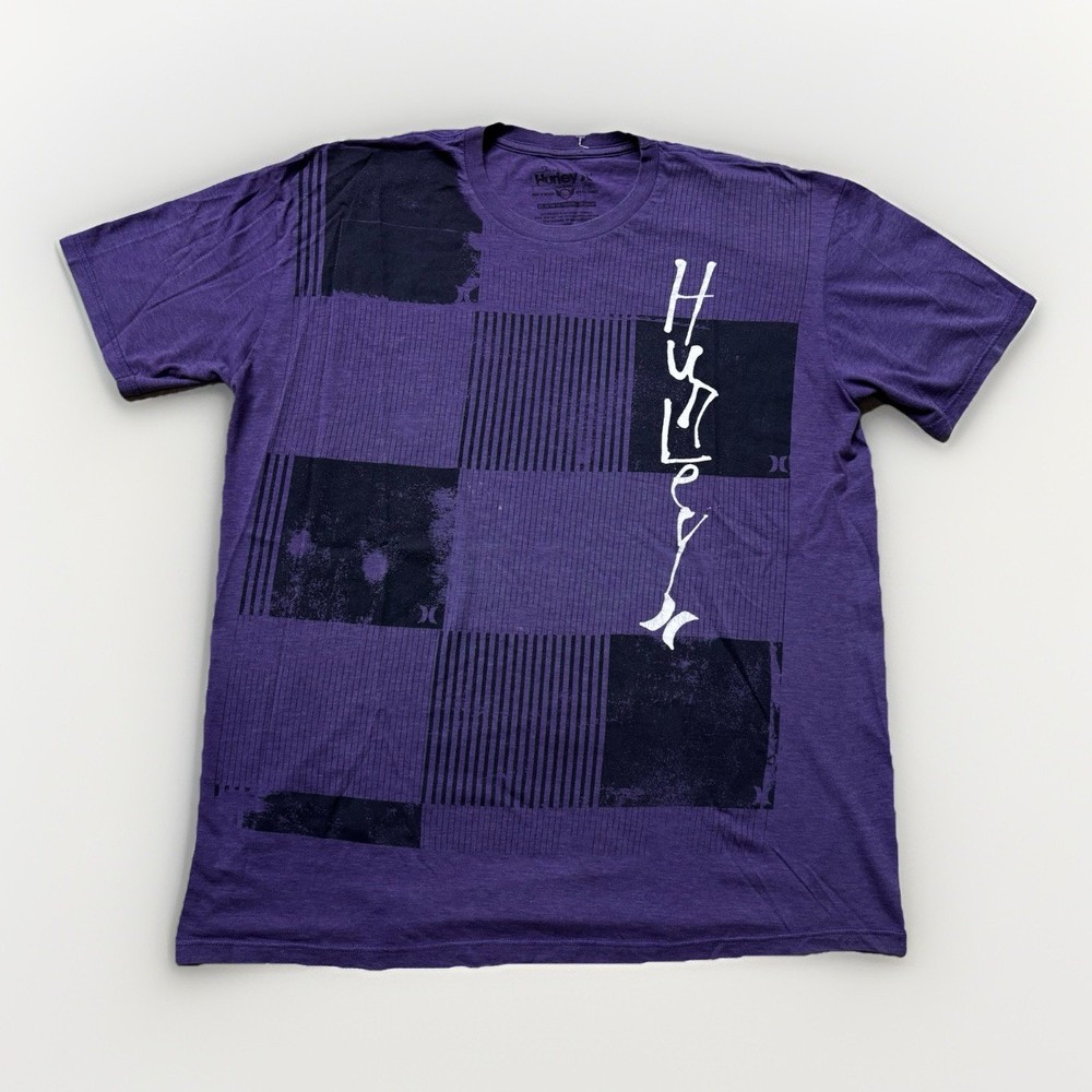 Y2K Hurley Graphic T Shirt Size Purple Xxl Punk Grunge Hip Hop 2000’s Theme