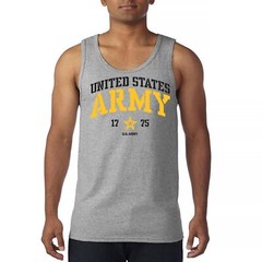 United States Army Tank Top U.S. Military Veteran DD 214 Licensed Men’s Top