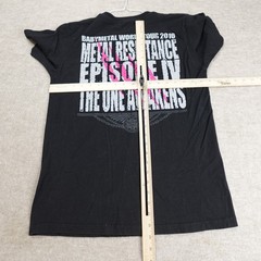 Babymetal Shirt Medium Black Double Sided World Tour 2016 Unisex