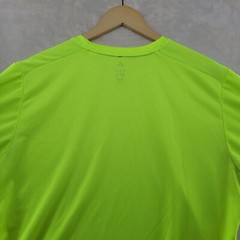 Adidas Response Running Men Size XL Solid Yellow Short Sleeve Crew-Neck T-Shirt