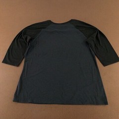 District Perfect Tri Men’s Size XXL Charcoal Black 3/4 Raglan Sleeve T-Shirt New