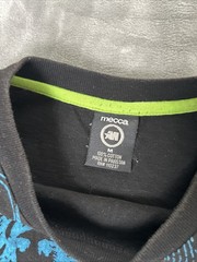 Mecca Tee Medium Black Blue Graphic men