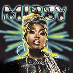 Missy Elliott Rap T-Shirt Supa Dupa Fly 2024 Tour Hip Hop Music Concert Tee Med