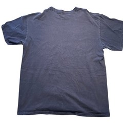 Majestic New York Yankees Stadium Baseball T Shirt Mens Large L Navy Blue