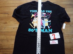 BLUEY 80 S BANDIT TEE ” It’s The 80’S Man”