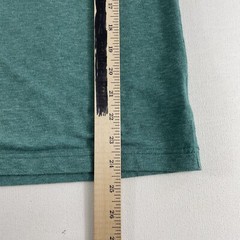 Columbia T Shirt Adult Small Teal Green Fishing Performance Omni-Wick Tee Mens