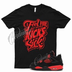 Black SICK T Shirt for Air J1 4 Red Thunder Gym Varsity Iconic 1 14