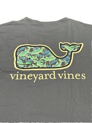 Vineyard Vines Men SS Whale Pocket Crew Tee T-Shirt “SCHOOL OF TUNA WHL FL”