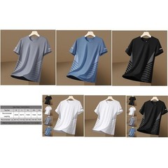 Short Sleeve Loose Fit T Shirt for Men Ideal for Sports and Casual Outings