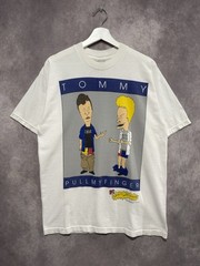 Vintage 1995 Stanley Desantis Beavis & Butt-Head “Tommy Pull My Finger” T Shirt