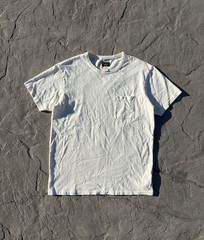 RRL Ralph Lauren Pocket T Shirt Mens Medium Made In USA White Double RL