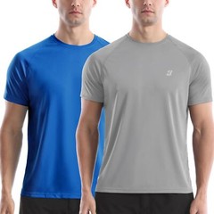 Men’s Short Sleeve Rash Guard UPF 50+ Sun Protection Quick Dry Lightweight Swim