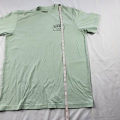 State of Mine Utah Tee Light Green Large “The Beehive State” minor stains