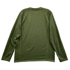 The North Face Base Layer Men Large Green Outdoor Performance Camping Hiking Ski