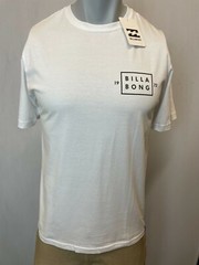 Billabong Mens Shirt Small Medium Short Sleeve Tailored Flower Wreath Graphic