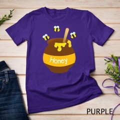 Honey Pot Cute Bee Buzzing Beehive Flying Funny Beekeeping Unisex T-shirt