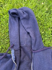 Def Leppard Original Vintage 1981 Tour Hooded Sweatshirt Broken Zipper