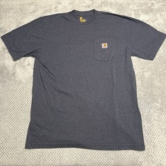 Carhartt Original Fit Gray Pocket T Shirt Tall Large