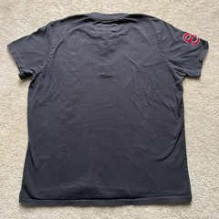 Vintage Y2K Abercrombie And Fitch Henley Button Up Spell Out T Shirt