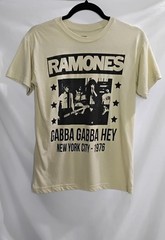 Ramones Gabba Gabba Hey New York City 1976 Graphic Band T-Shirt Men’s Size Med