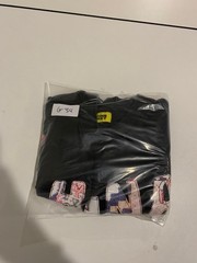 Chinatown Market Shirt XL Black Patchwork American Flag Vintage Streetwear Skate