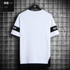 Camiseta De Verano Para Hombres Camisa Casual De Manga Corta Ropa De Moda Fiest