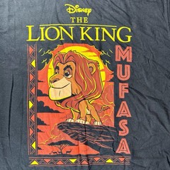 Funko Pop! Tees Disney’s The Lion King Mufasa T-Shirt Men’s Size L – Black