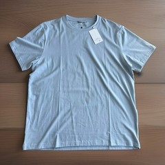 Porter & Ash Performance T-Shirt Light Blue Cotton XL Men’s Shirt NWT