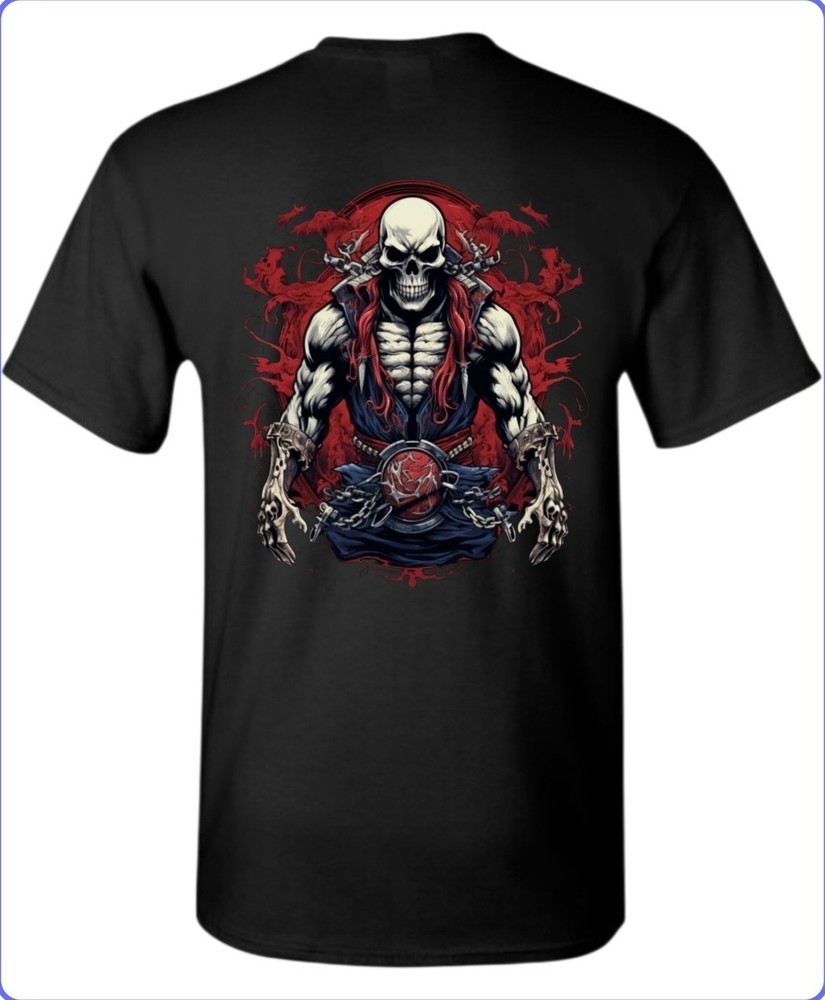 Skull Gym Men’s T-Shirt Till I Collapse Small To 3X-Large