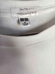 Uniqlo Dry Crew Neck Short Sleeve Tee in White Size M 408964