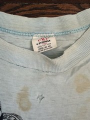 Vintage Motorcycle T-Shirt 70’s Single Stitch Made In USA Distressed
