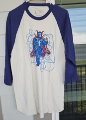 Marvel Comics Gear Goods T-Shirt Large Superheroes Lootcrate 3/4 Sleeve