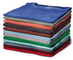 BILLIONHATS 4 Pack T-Shirts – Size 7X – Plus Size Men’s Solid Colors Cotton